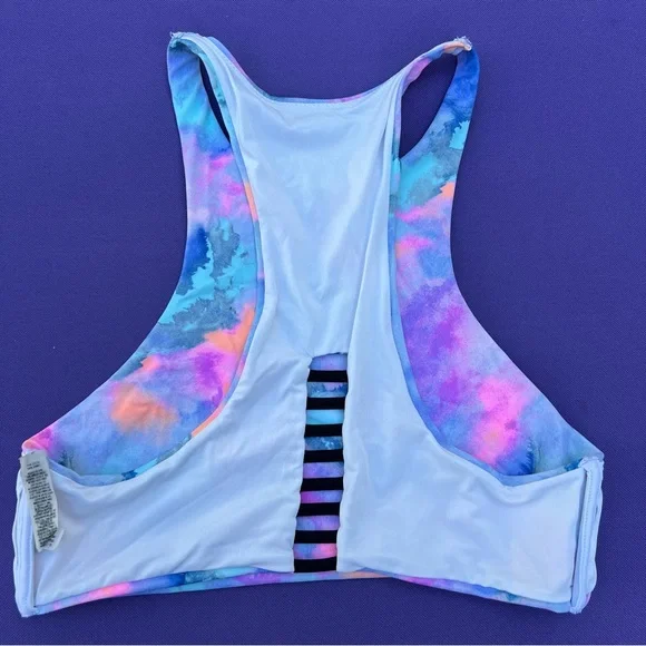 VS PINK Colorful Tie-Dye Sports Bra/Bralette - Picture 11 of 14